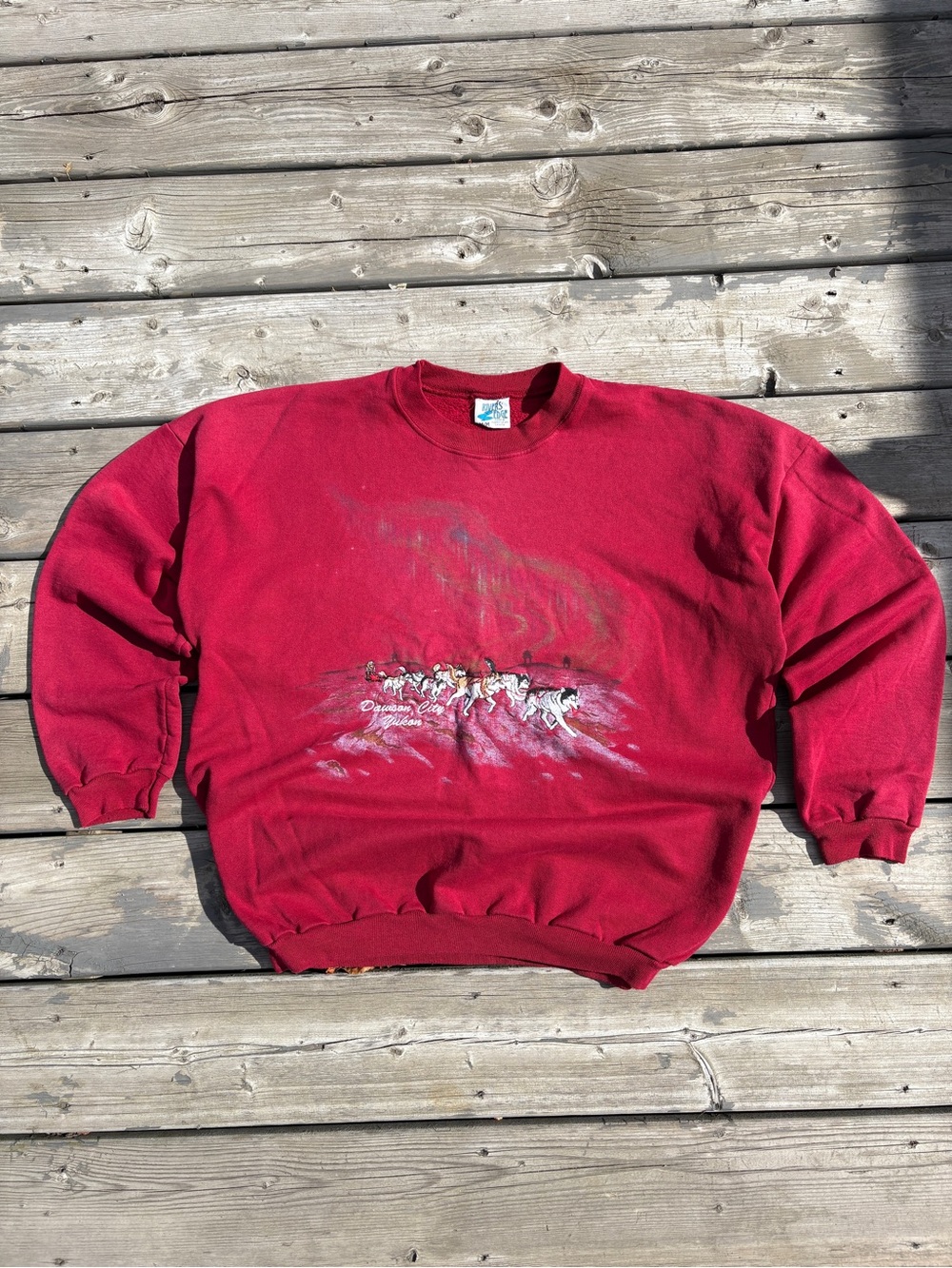 90’s nature outdoors boxy crewneck